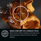 AEG LWR8516L6UD 11kg+7kg 8000 Series Power Care Freestanding 1600rpm Washer Dryer