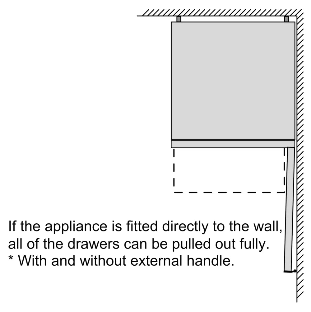 Bosch KGN33NLEBG Series 2 Freestanding No Frost Fridge Freezer Stainless Steel