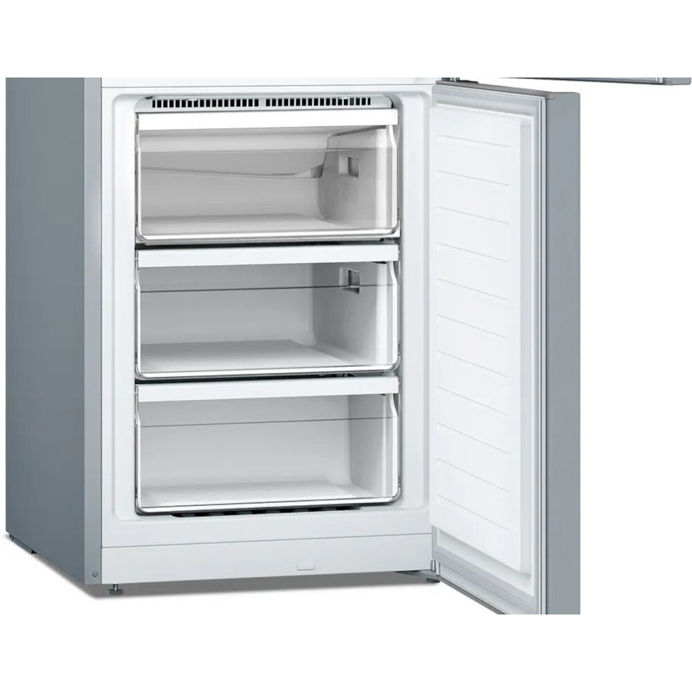 Bosch KGN33NLEBG Series 2 Freestanding No Frost Fridge Freezer Stainless Steel