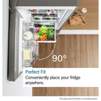 Bosch KGN33NWEBG Series 2 Freestanding No Frost Fridge Freezer White - E Rated