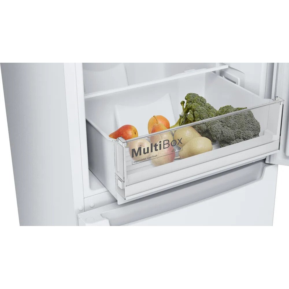 Bosch KGN33NWEBG Series 2 Freestanding No Frost Fridge Freezer White - E Rated