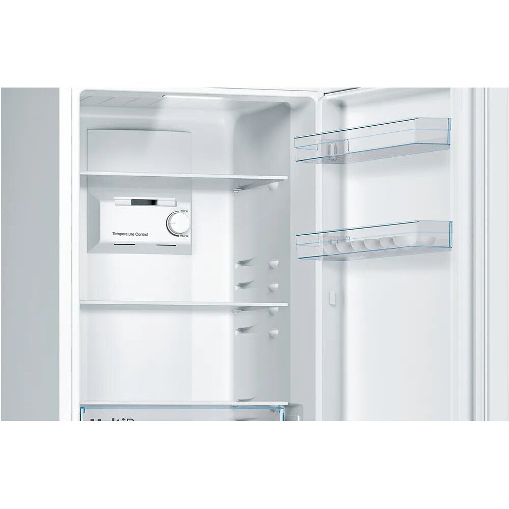 Bosch KGN33NWEBG Series 2 Freestanding No Frost Fridge Freezer White - E Rated