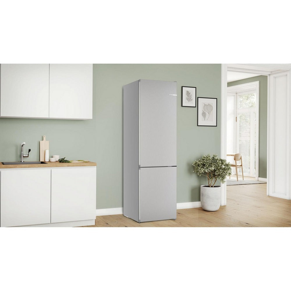 Bosch KGN392LAGG Series 4 60cm Total No Frost Fridge Freezer Stainless Steel