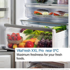 Bosch KGN392LAGG Series 4 60cm Total No Frost Fridge Freezer Stainless Steel