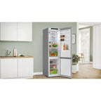 Bosch KGN392LAGG Series 4 60cm Total No Frost Fridge Freezer Stainless Steel