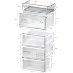 Bosch KGN392LAGG Series 4 60cm Total No Frost Fridge Freezer Stainless Steel