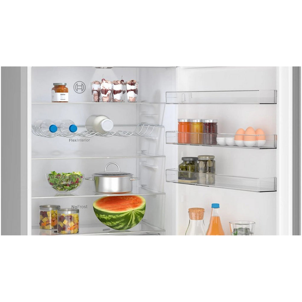 Bosch Series 4 KGN492LDFG Freestanding Frost Free Fridge Freezer Stainless Steel