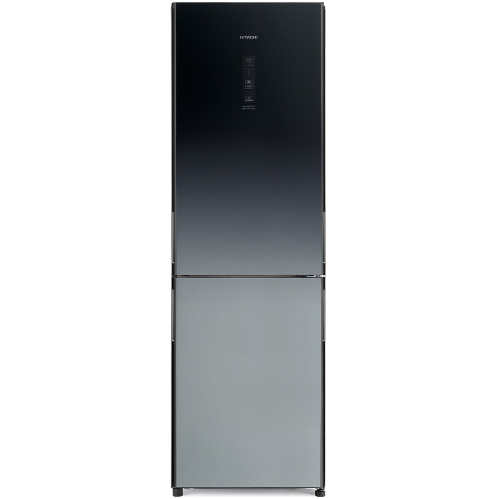 Hitachi RBGX411PGB1XGR Bottom Freezer 2 Door 366L Gradation Grey