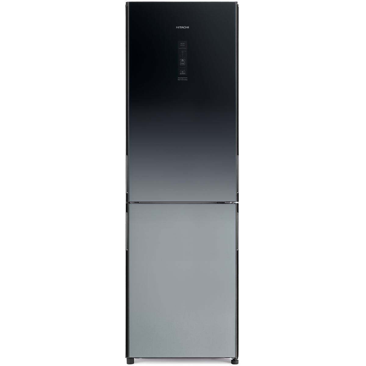 Hitachi RBGX411PGB1XGR Bottom Freezer 2 Door 366L Gradation Grey