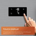 Hotpoint HPK26402XP4UK Freestanding Dual No Frost Fridge Freezer Silver