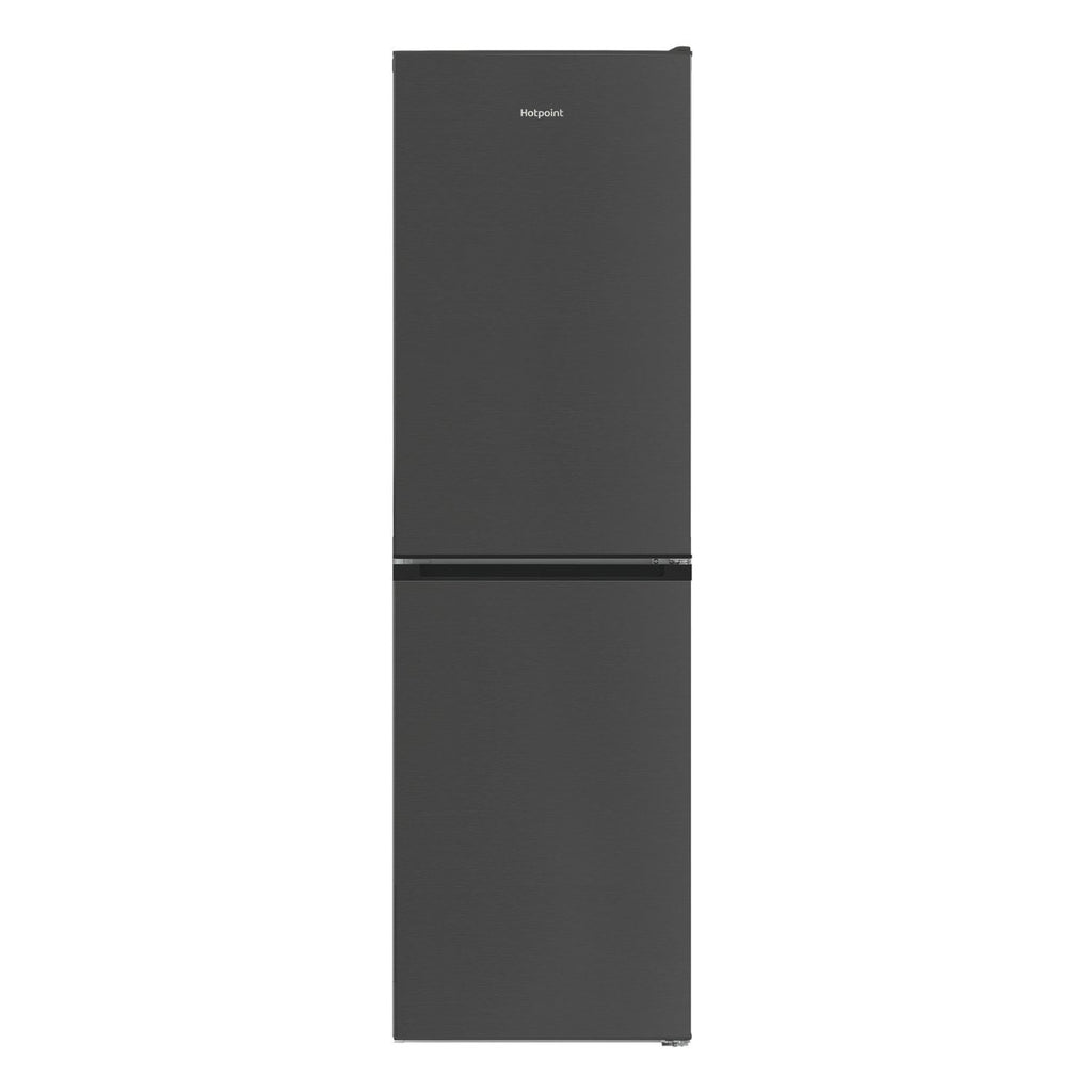 Hotpoint HPKH1261XBR4UK Freestanding No Frost Fridge Freezer Dark Grey