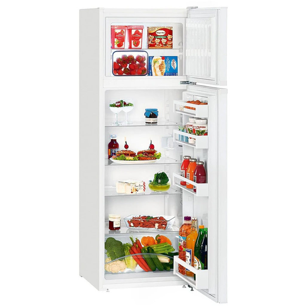 Liebherr Comfort CTE2931 55cm 270L Top Mount Freestanding Fridge Freezer White