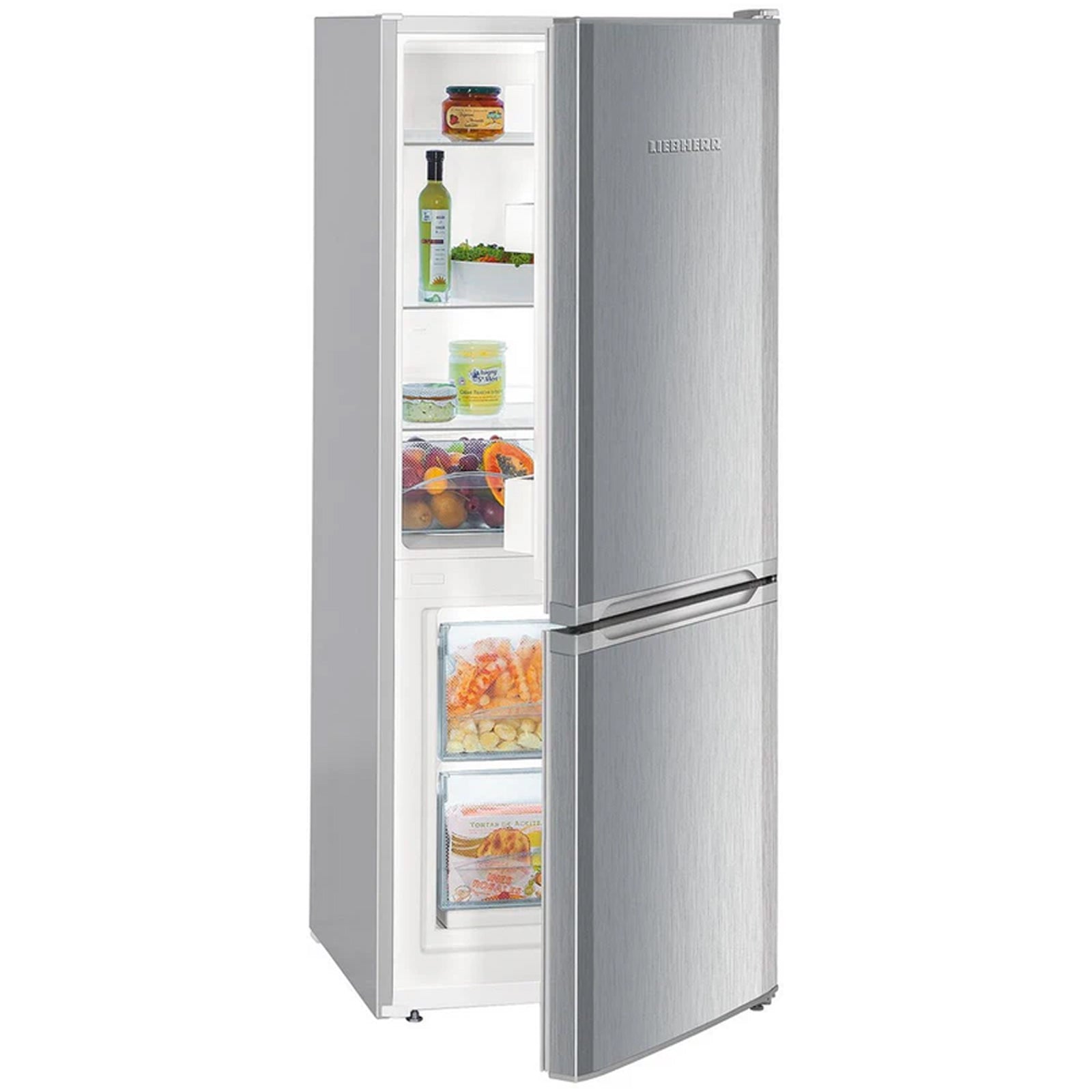 Liebherr Comfort CUELE2331 55cm 210L Freestanding Fridge Freezer Silver