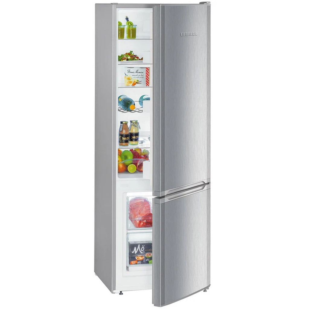 Liebherr CUELE2831 55cm 265L Smart Frost Freestanding Fridge Freezer Silver