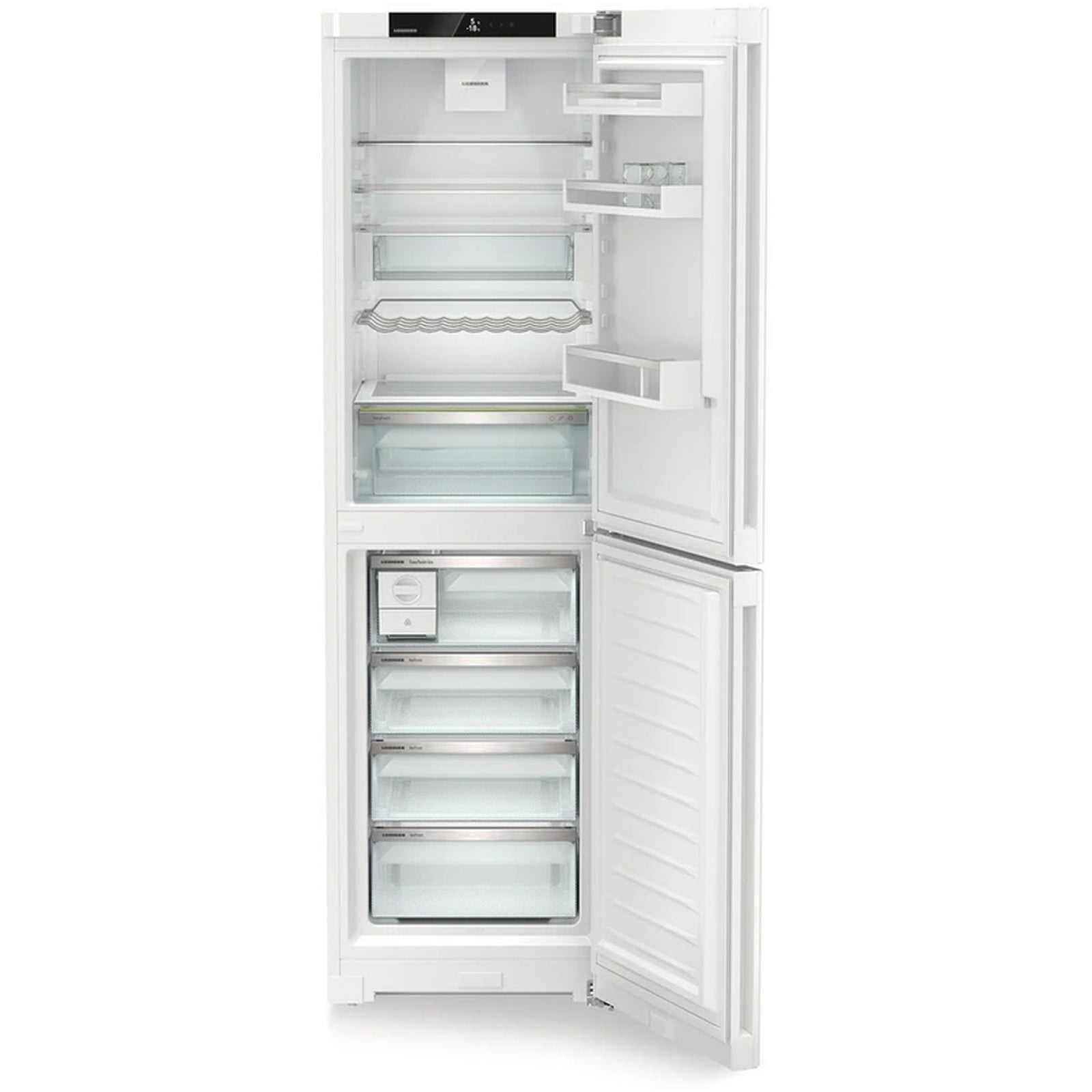 Liebherr Plus CNC5724 60cm Easy Fresh No Frost Fridge Freezer White
