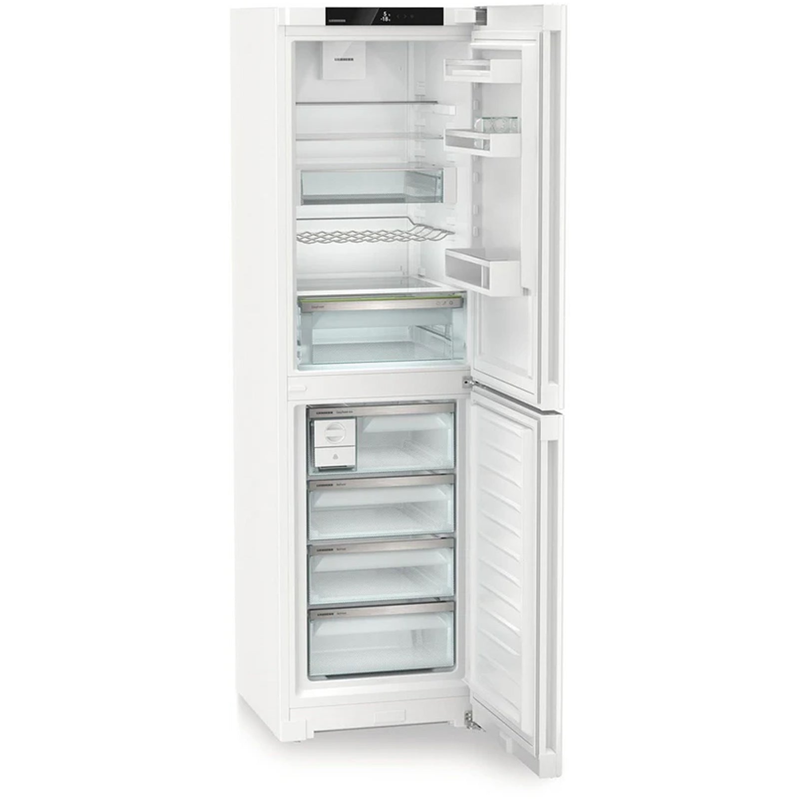 Liebherr Plus CNC5724 60cm Easy Fresh No Frost Fridge Freezer White