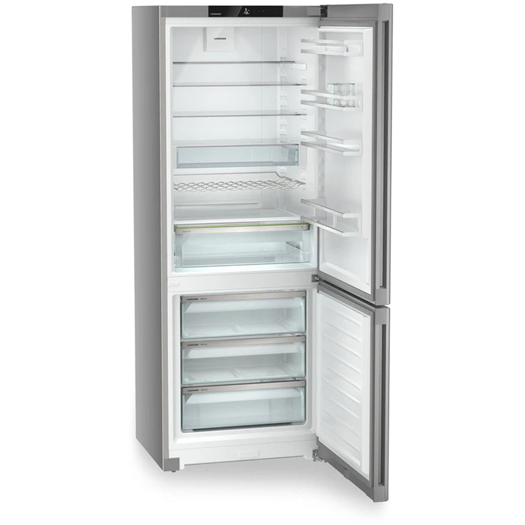Liebherr Plus CNSFA7723 No Frost Easy Fresh Fridge Freezer Silver