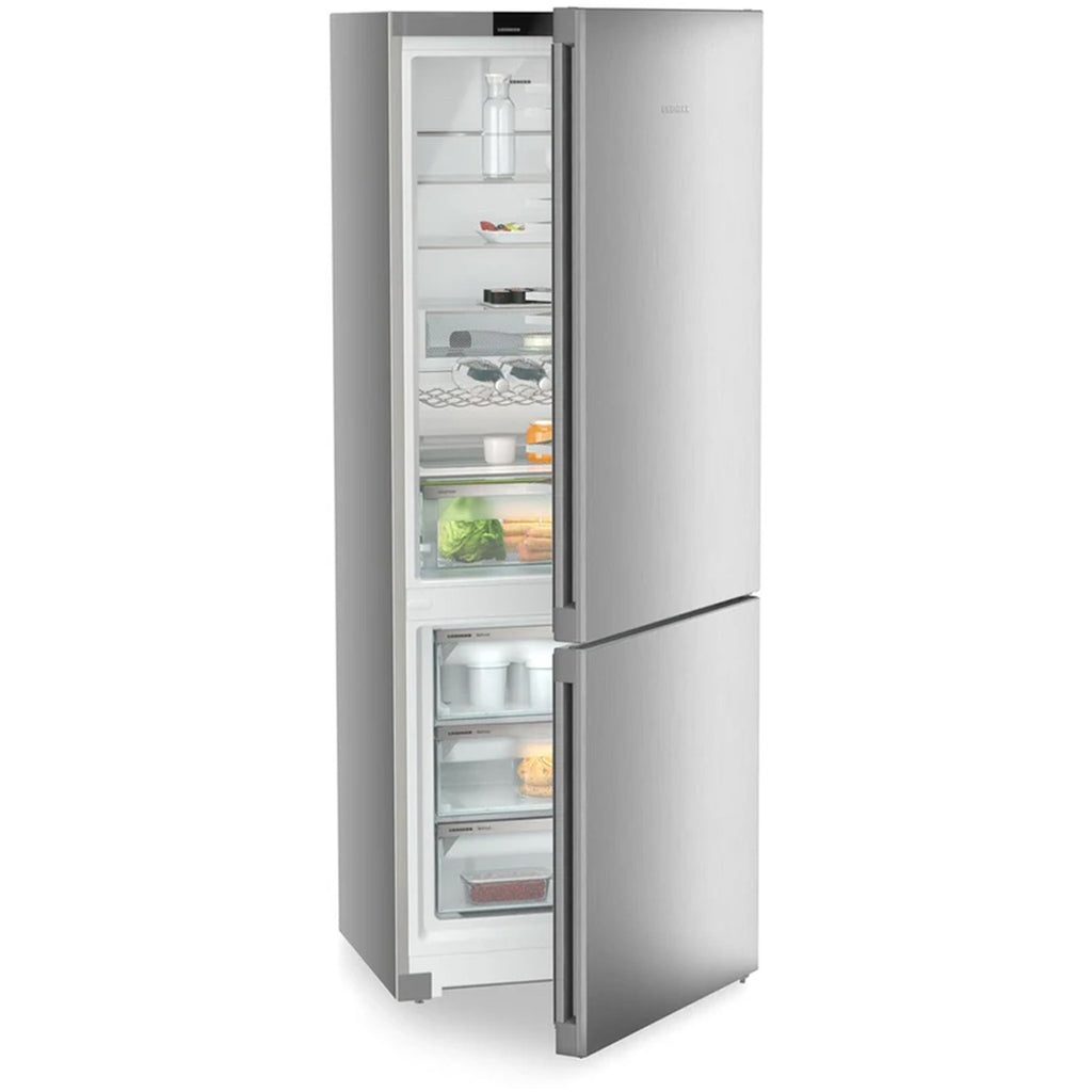 Liebherr Plus CNSFA7723 No Frost Easy Fresh Fridge Freezer Silver