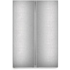 Liebherr Plus XRFSF5225 660L Bio Fresh No Frost Side by Side Freestanding Fridge Freezer in Silver