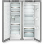 Liebherr Plus XRFSF5245 660L Freestanding No Frost Side by Side Fridge Freezer Silver