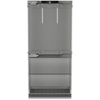 Liebherr Premiumplus ECBNE8871 522L Bio Fresh No Frost Built in Fridge Freezer Stainless Steel