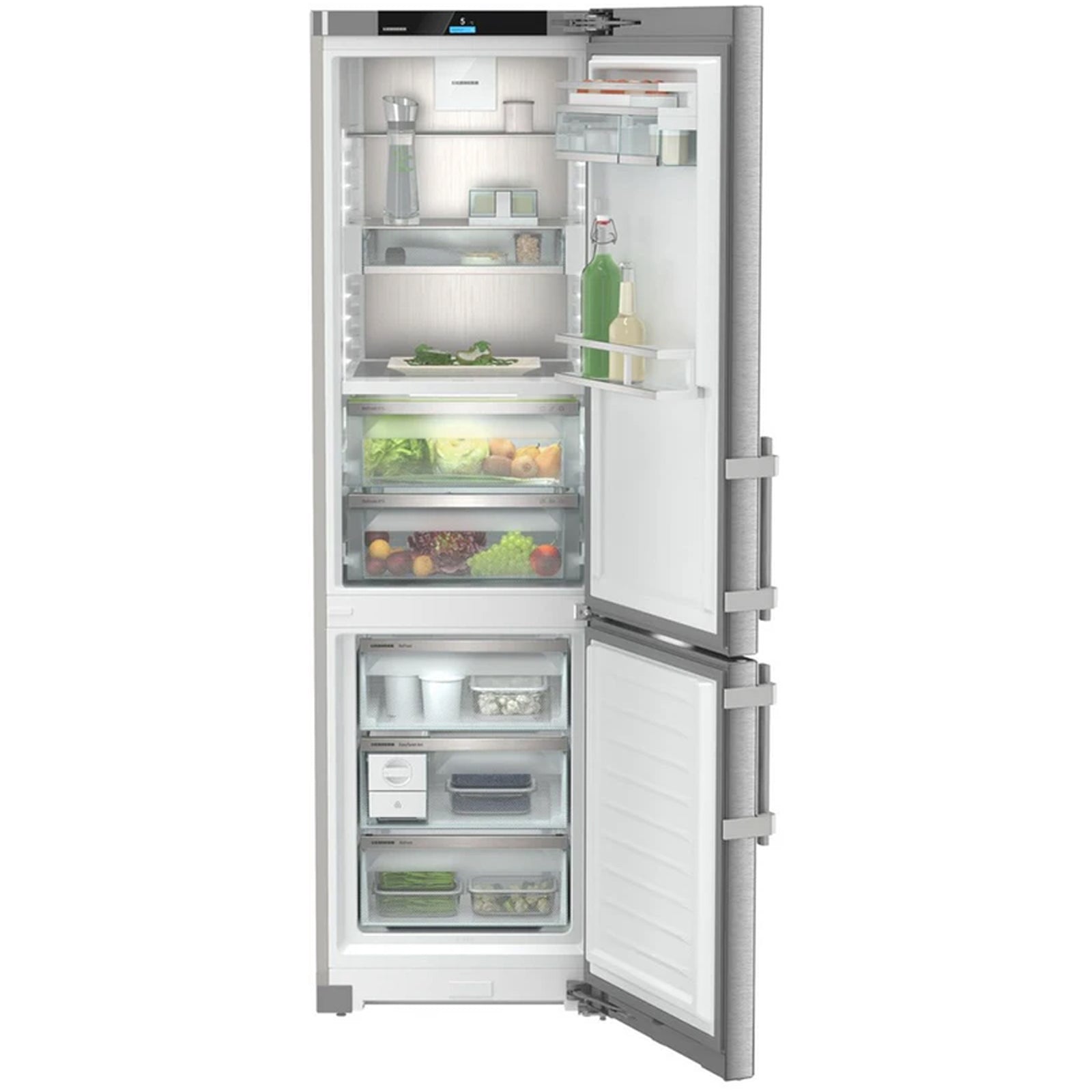 Liebherr Prime CBNSDA575I 60cm Bio Fresh No Frost Fridge Freezer Stainless Steel