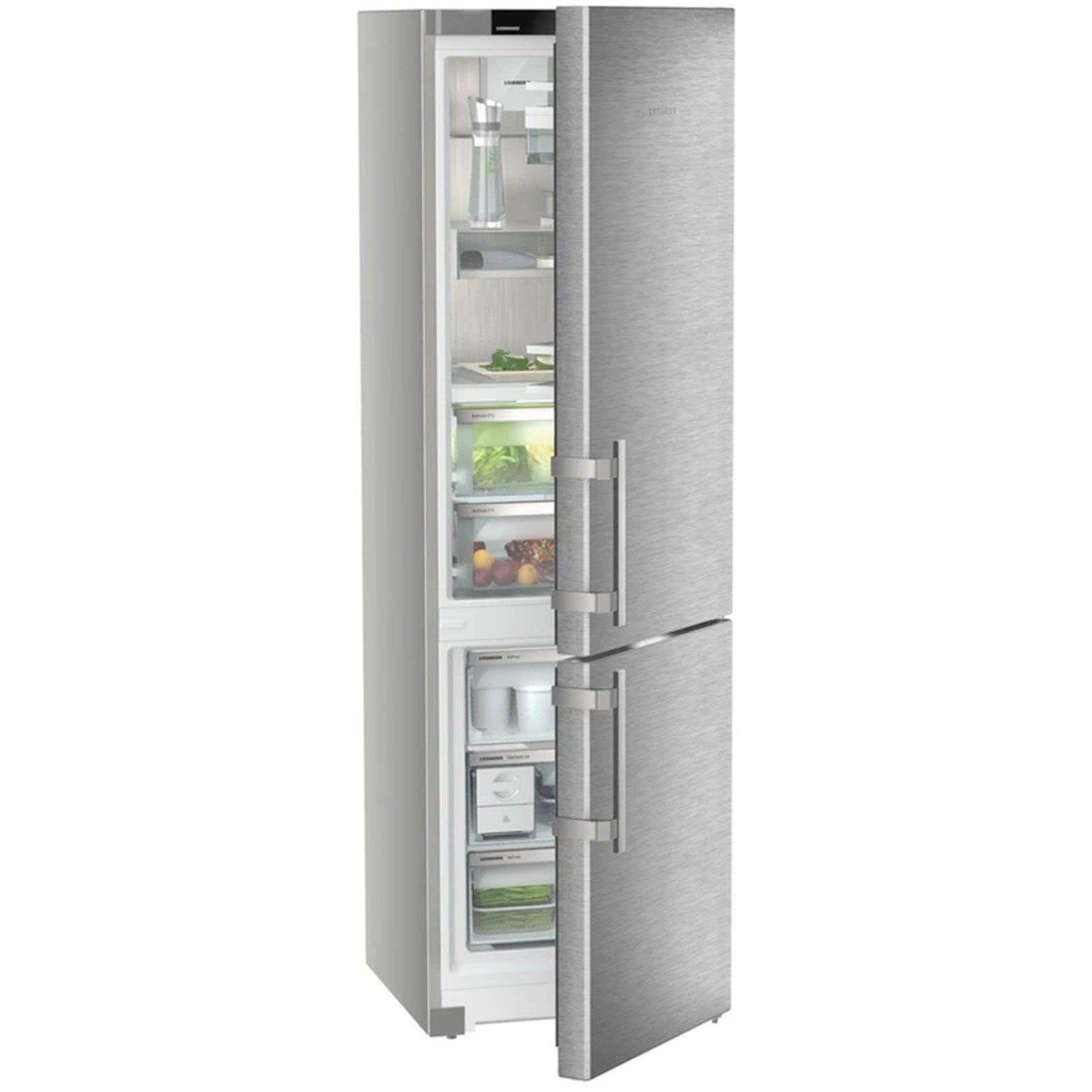 Liebherr Prime CBNSDA575I 60cm Bio Fresh No Frost Fridge Freezer Stainless Steel
