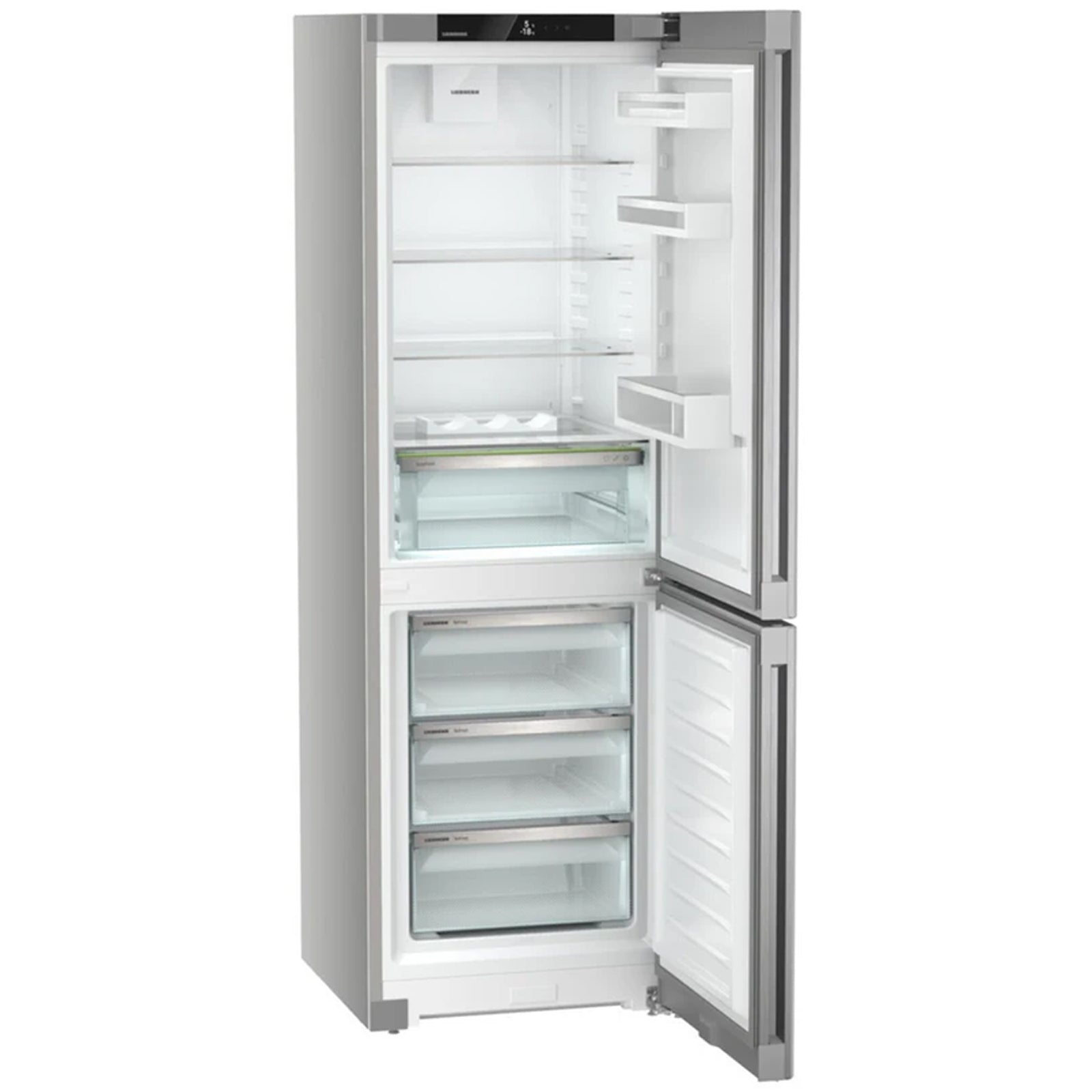 Liebherr Pure CNSFD5203 60cm 269L No Frost 60/40 Fridge Freezer Stainless Steel