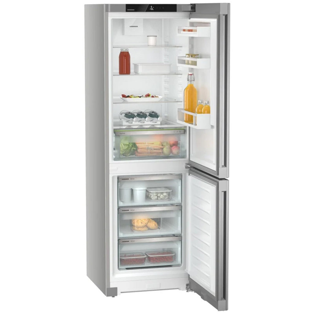 Liebherr Pure CNSFD5203 60cm 269L No Frost 60/40 Fridge Freezer Stainless Steel