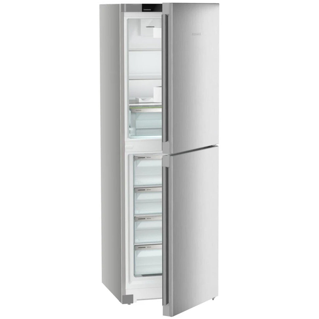 Liebherr Pure CNSFD5204 60cm 319L No Frost 50/50 Fridge Freezer Silver