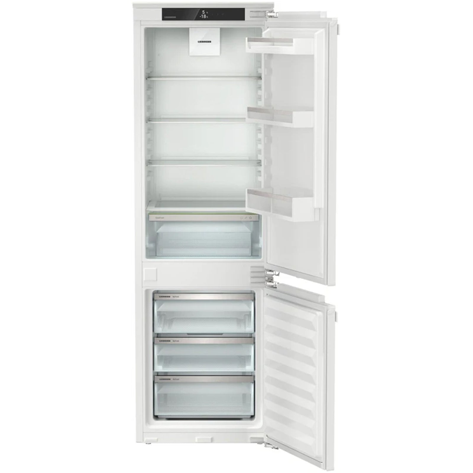 Liebherr Pure ICNC5103 Fully Integrated fridge-freezer with EasyFresh and NoFrost