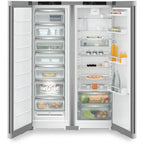 Liebherr XRFSF5220 677L Freestanding No Frost Side by Side Fridge Freezer in Stainless Steel